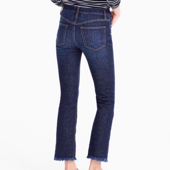 J. Crew Billie Demi Boot Crop Jeans Size 27
